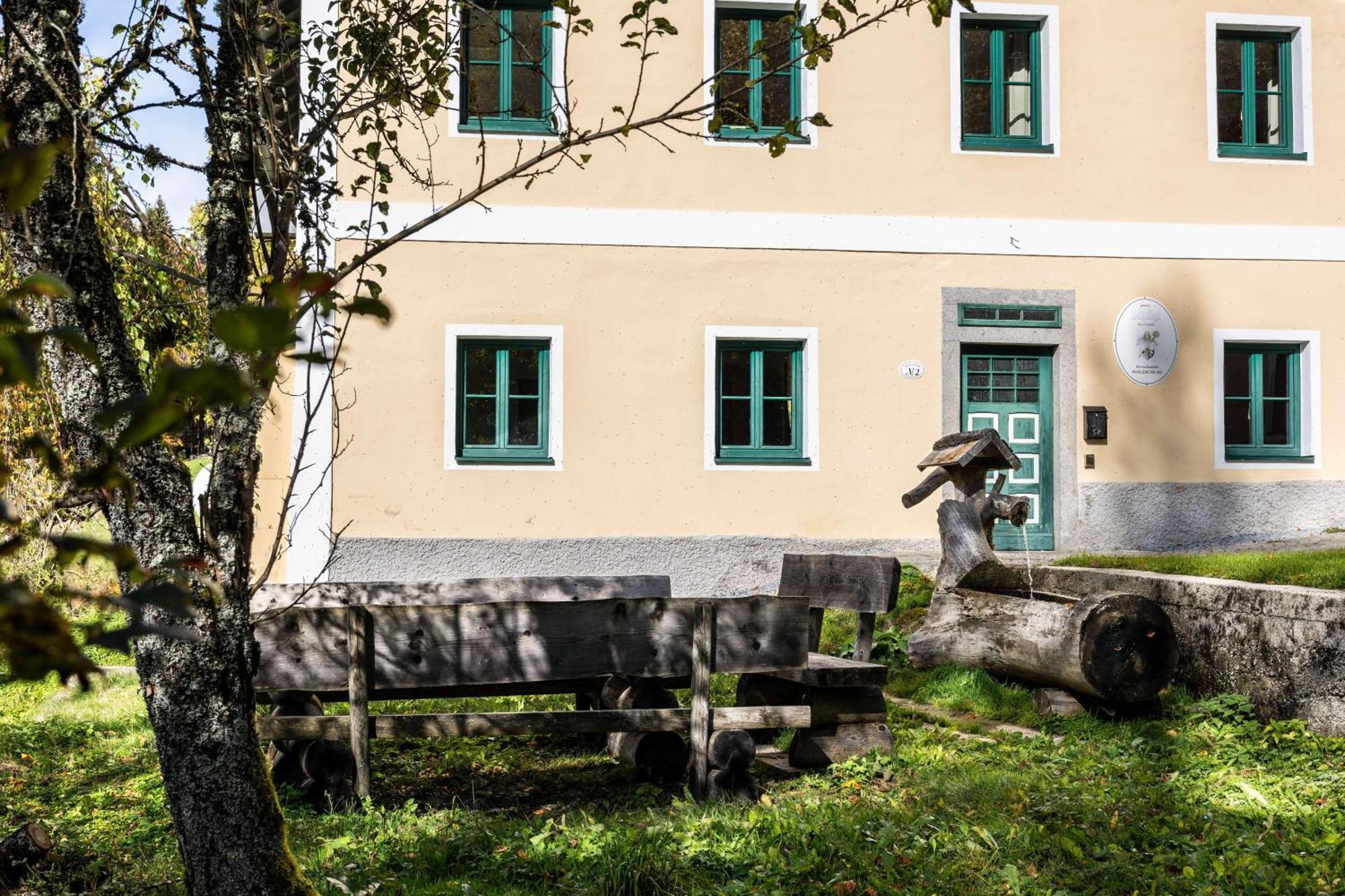 Forsthaus Apartments - Ski + Bike & Hike คลาฟเฟอร์ อัม โฮคฟิทต์ ภายนอก รูปภาพ