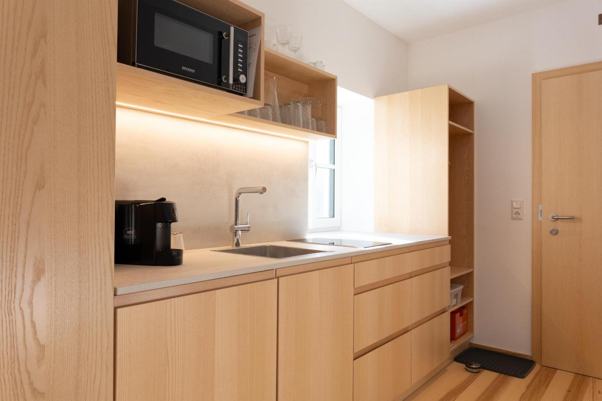 Forsthaus Apartments - Ski + Bike & Hike คลาฟเฟอร์ อัม โฮคฟิทต์ ภายนอก รูปภาพ