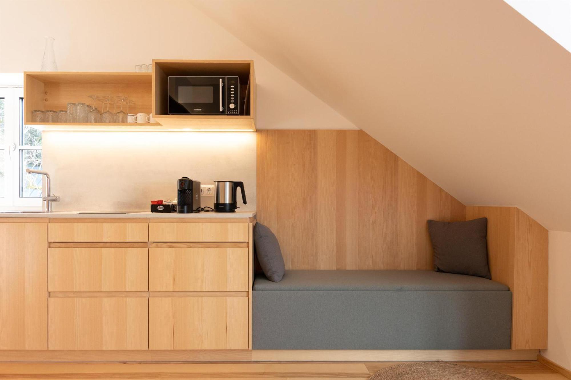 Forsthaus Apartments - Ski + Bike & Hike คลาฟเฟอร์ อัม โฮคฟิทต์ ภายนอก รูปภาพ